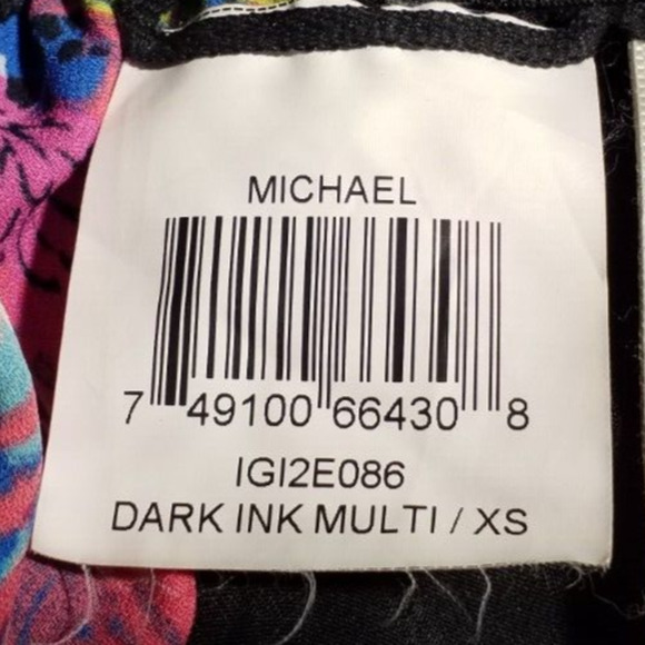 BCBGMAXAZRIA Women’s XS Michael Pants Black Elastic Waist Tapered Leg Pockets - Picture 7 of 8